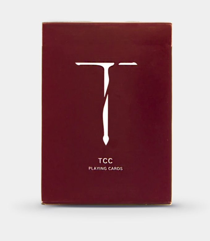 TCC Poker Sword T Playing Cards (RED)