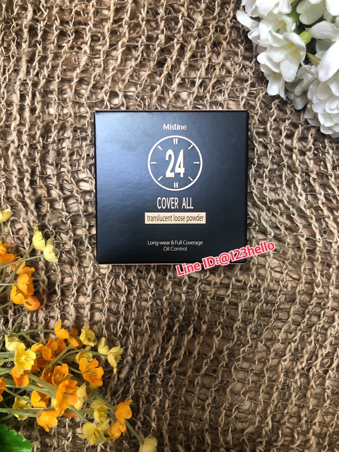 Mistine 24 Cover All Translucent Loose Powder 22 g. มิสทีน 24 คัฟเวอร์ ออล ทรานสลูเซนท์ ลูส เพาเดอร์