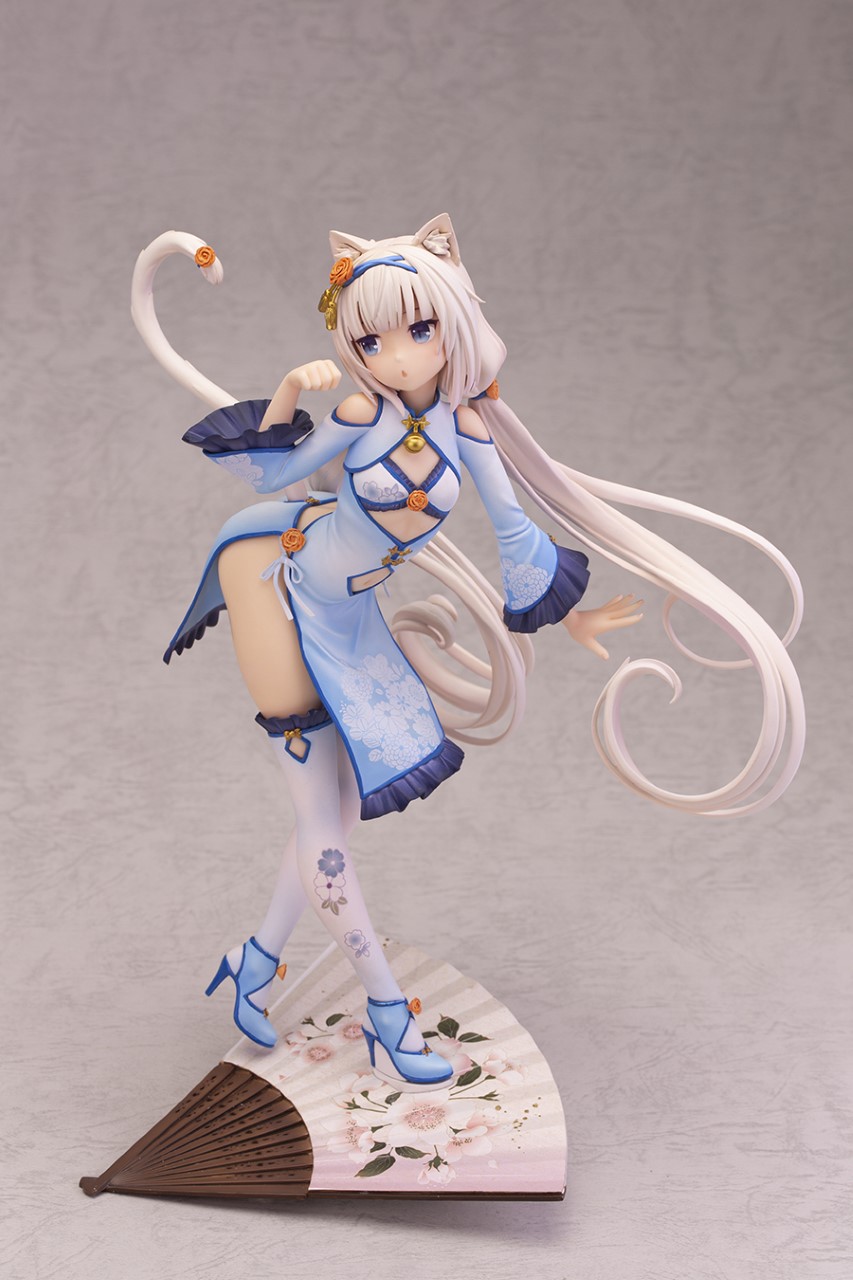 Nekopara Vanilla Chinese Dress edition illustration by Sayori DX Ver.