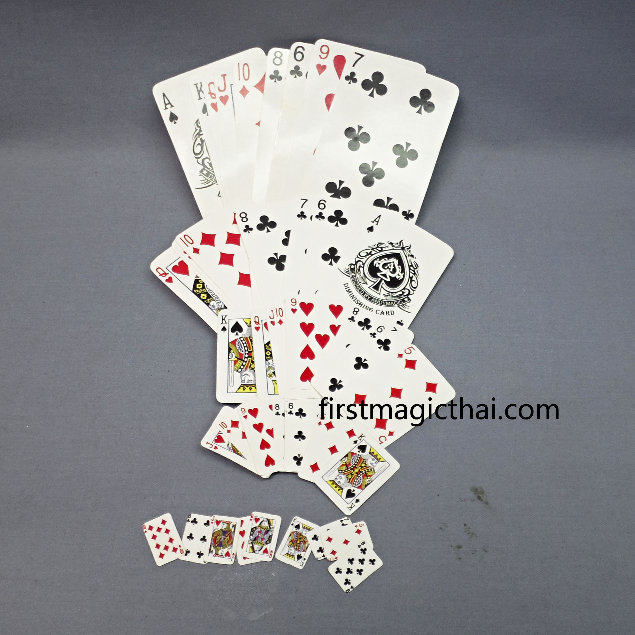 ไพ่หาย 5 สเต๊ป (diminishing cards)