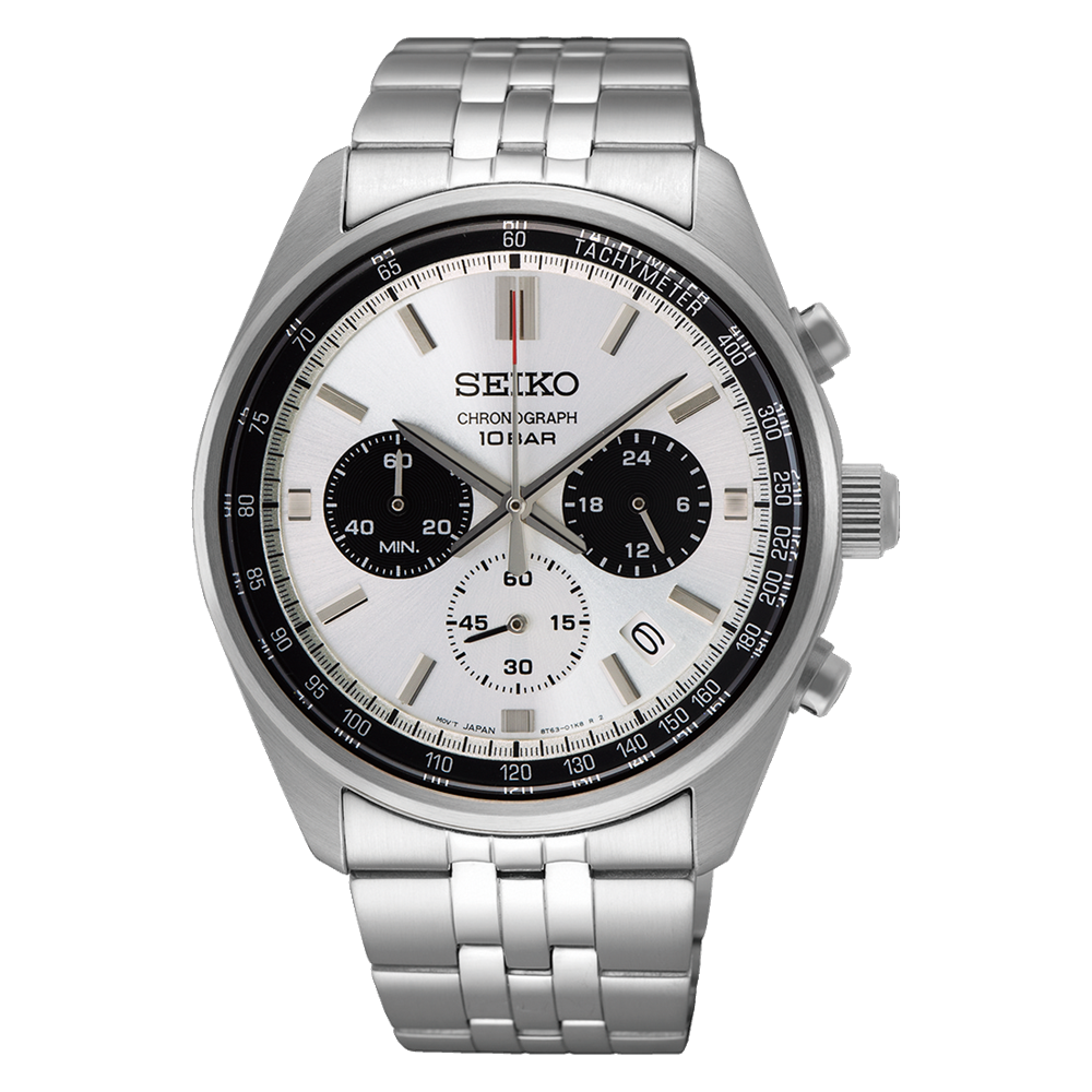 นาฬิกาผู้ชาย SEIKO Quartz Chronograph Racing sports รุ่น SSB425P ไซโก