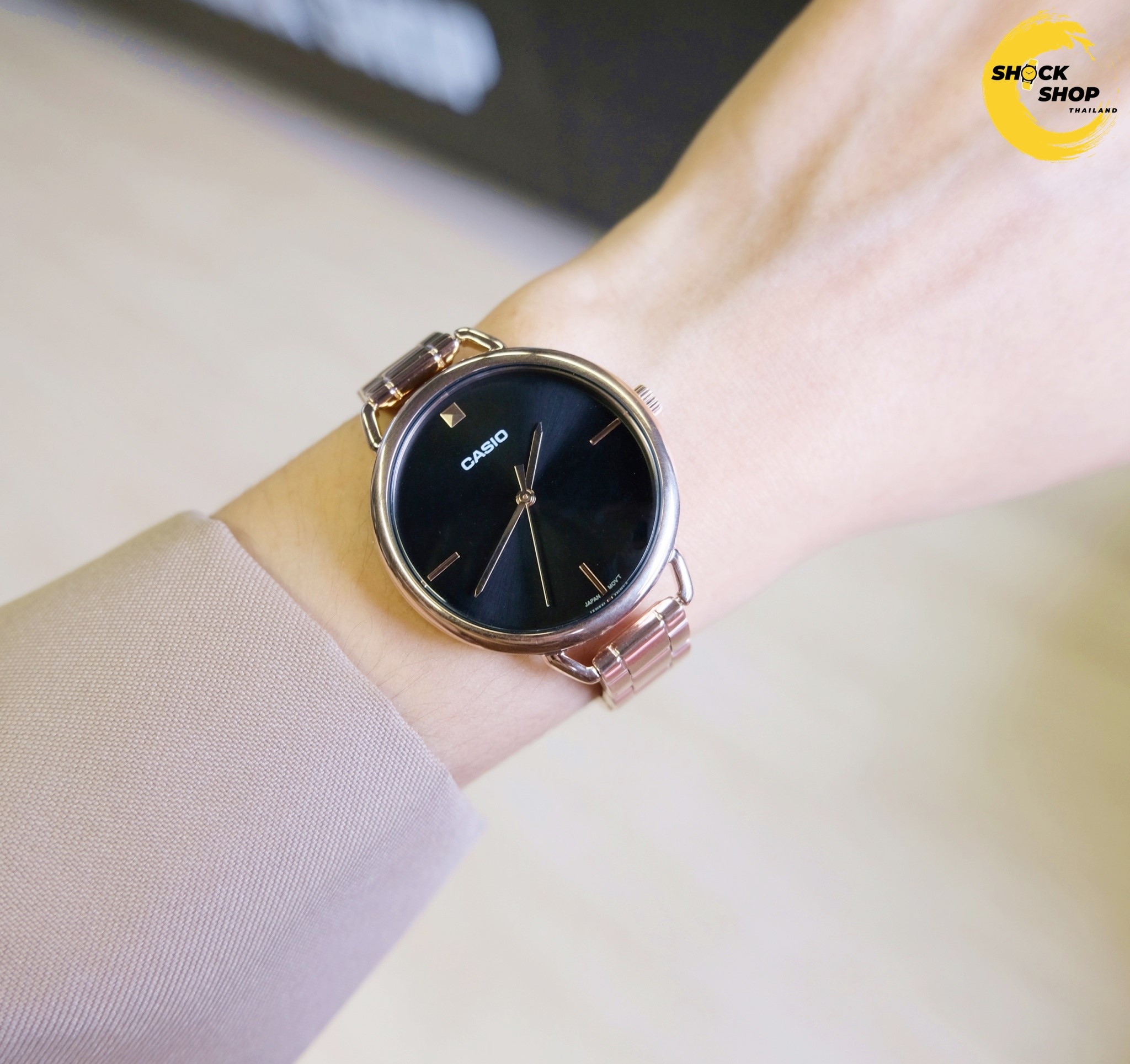 นาฬิกาผู้หญิง Casio รุ่น LTP-E415PG-1C คาสิโอ