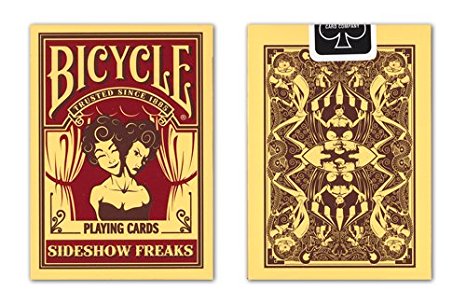 Bicycle Side show freaks Playing Cards