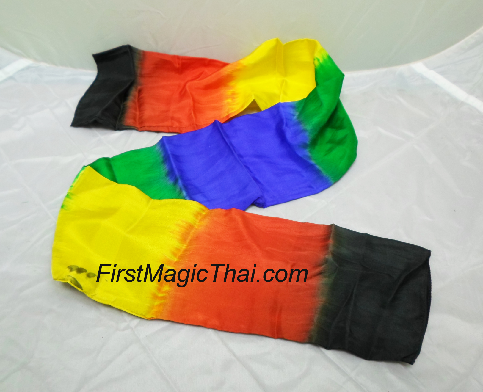 ผ้าพันคอเปลี่ยนสี อินเดีย (Color Changing Streamer)