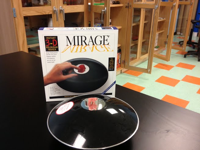 จาน 3 มิติ / mirage instant 3D hologram maker