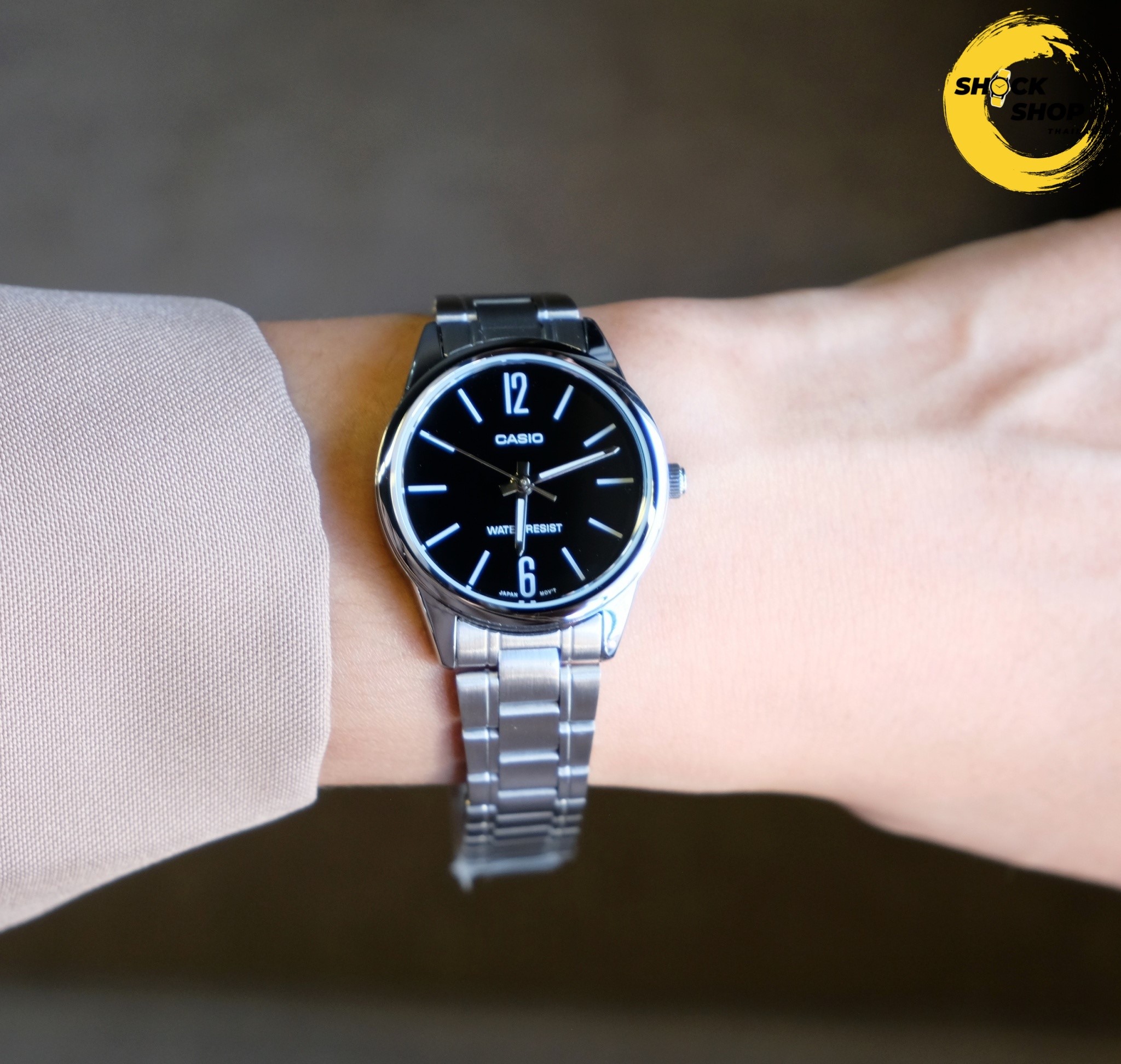 นาฬิกาผู้หญิง Casio Dress อะนาล็อก รุ่น LTP-V005D-1B คาสิโอ