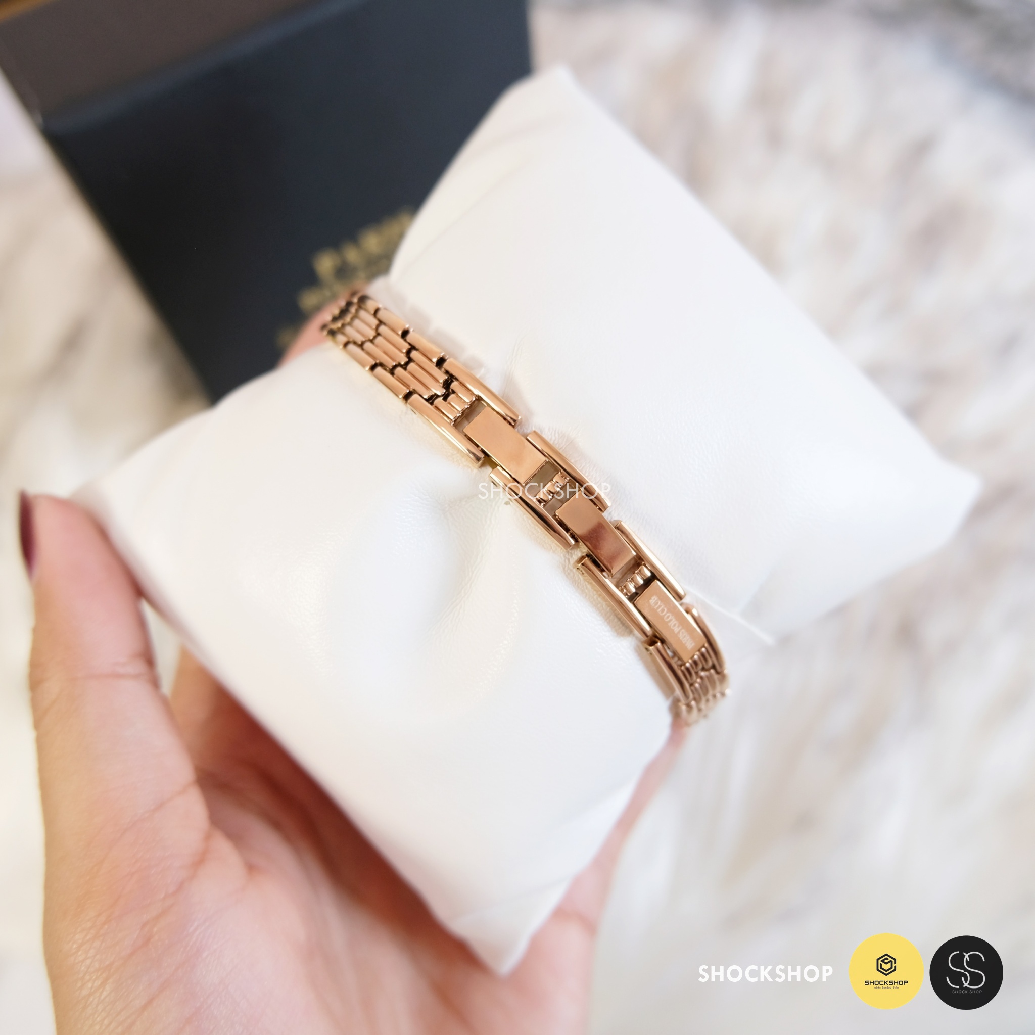 Paris Polo Club นาฬิกาข้อมือผู้หญิง รุ่น 3PP-2101731L-PK-BU โปโล