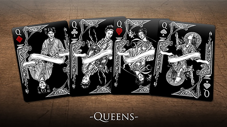 Bicycle Middle Kingdom Playing Cards (Black)