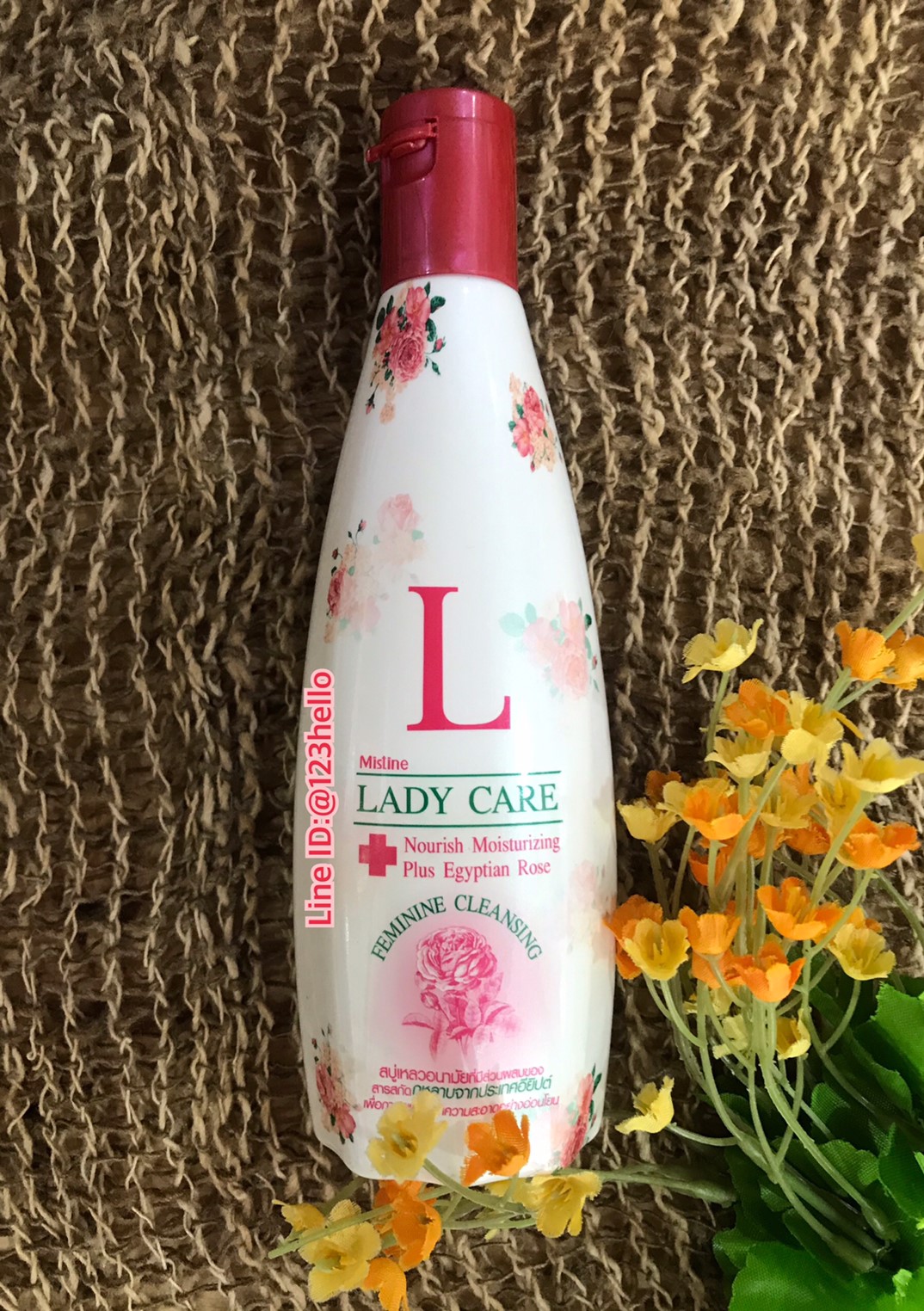 Mistine Lady Care Nourish Moisturizing Plus Feminine Cleansing Egyptian Rose 200 มิลลิลิตร มิสทิน เลดี้ แคร์ นอร์รัช มอยส์เจอร์ไรซิ่ง เฟมินิน เคล็นซิ่ง พลัส อียิปต์เชี้ยน โรส