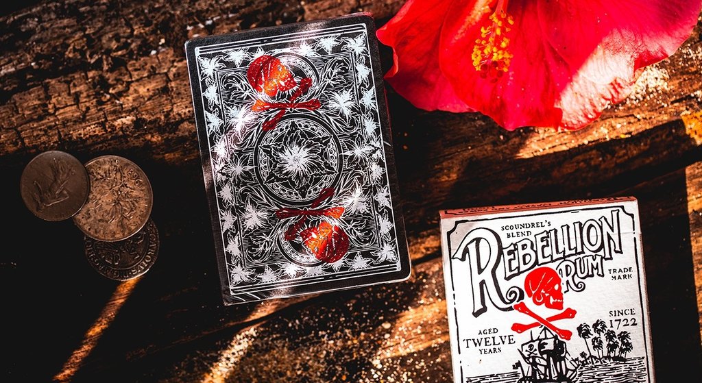 Rebellion Rum Salt and Bone Playing Cards