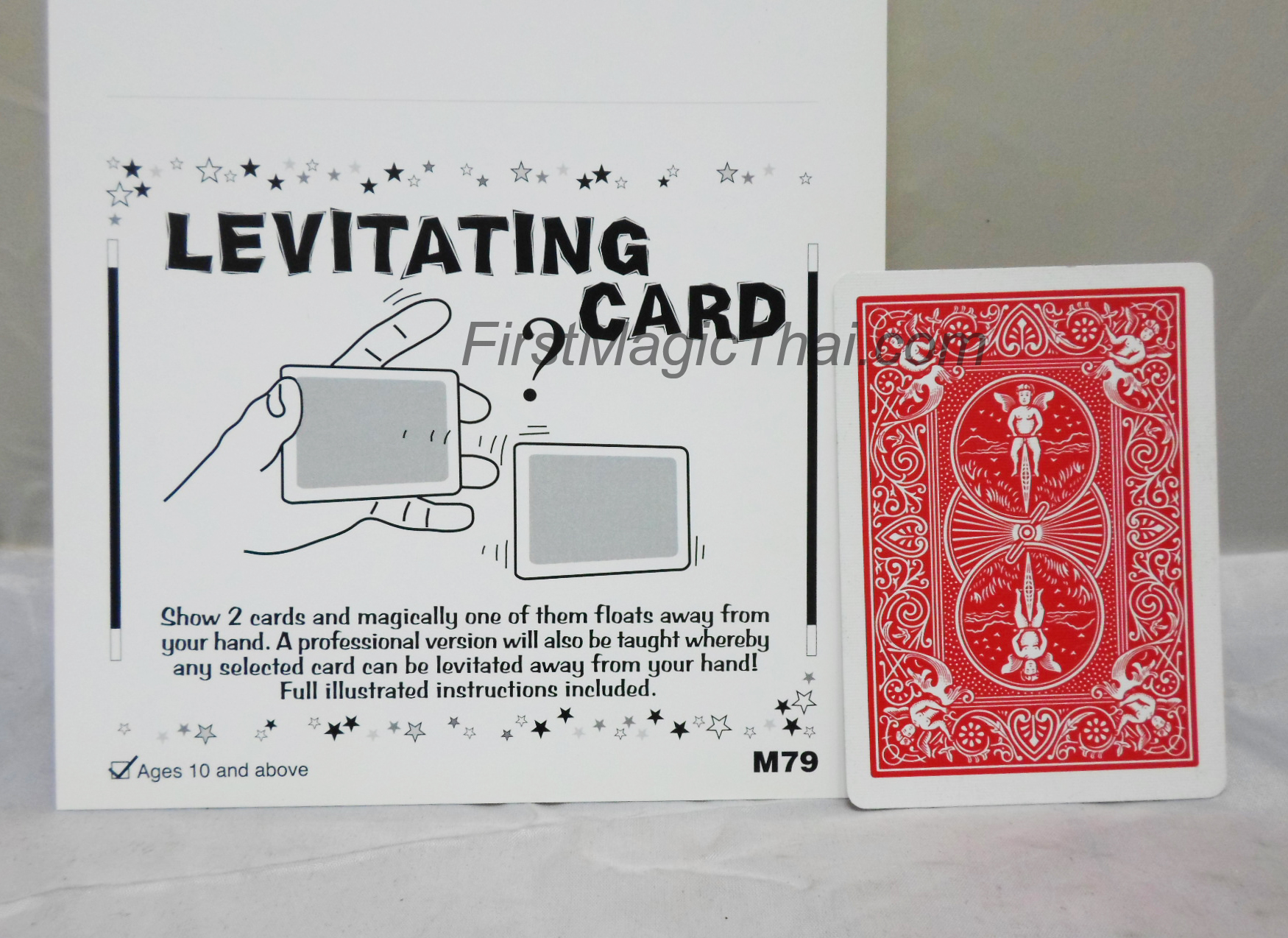 ไพ่ลอย หน้า / levitating card