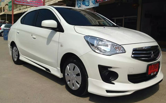 ชุดแต่ง Mitsubishi Attrage รุ่น Bodykits