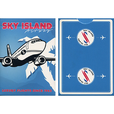 Sky Island Playing Cards (Blue)