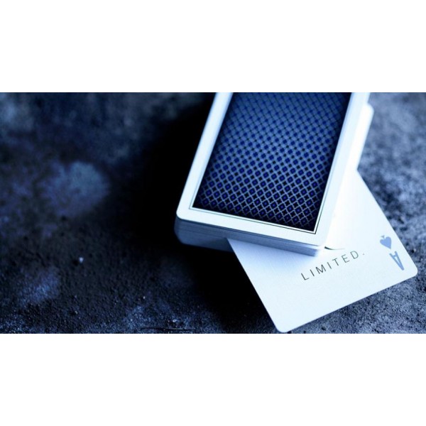 Limited Ltd Blue Playing Cards