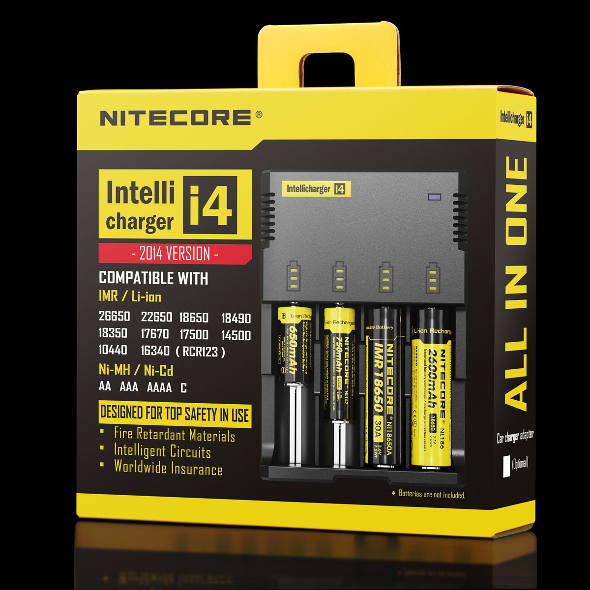เครื่องชาร์จถ่านอัจฉริยะ Nitecore i4