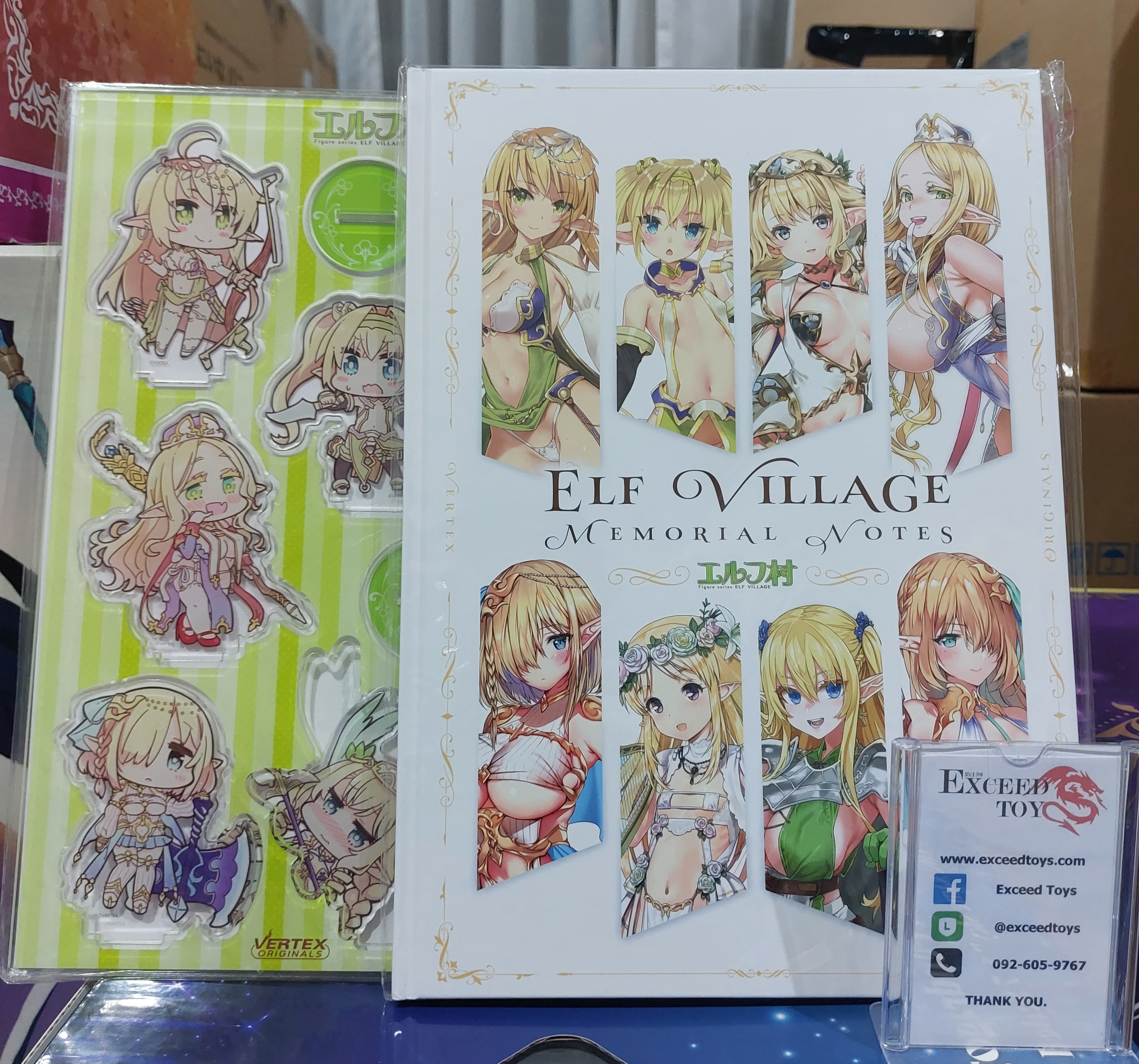 Elf Village Art Book "Memorial Notes" AmiAmi Limited Edition