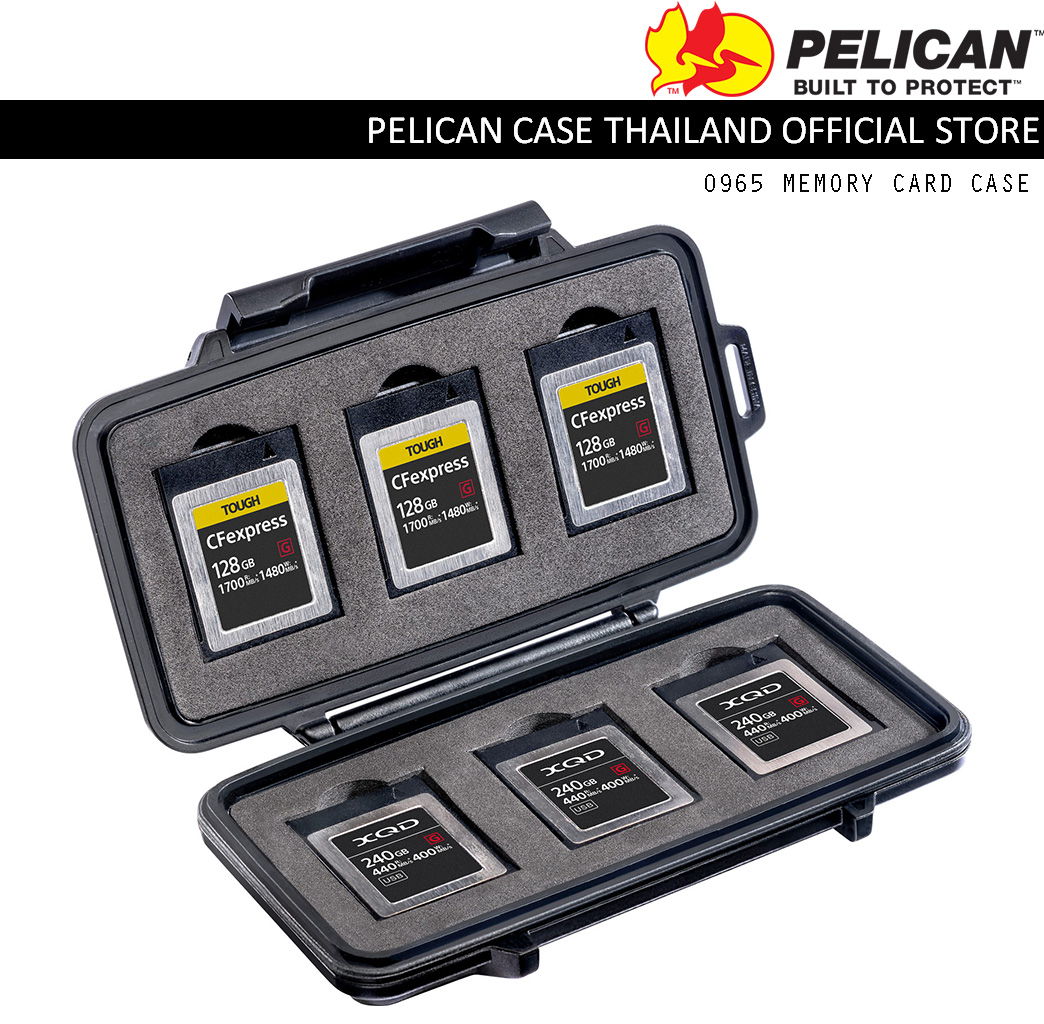 PELICAN 0965 CFexpress/XQD Memory Card Case