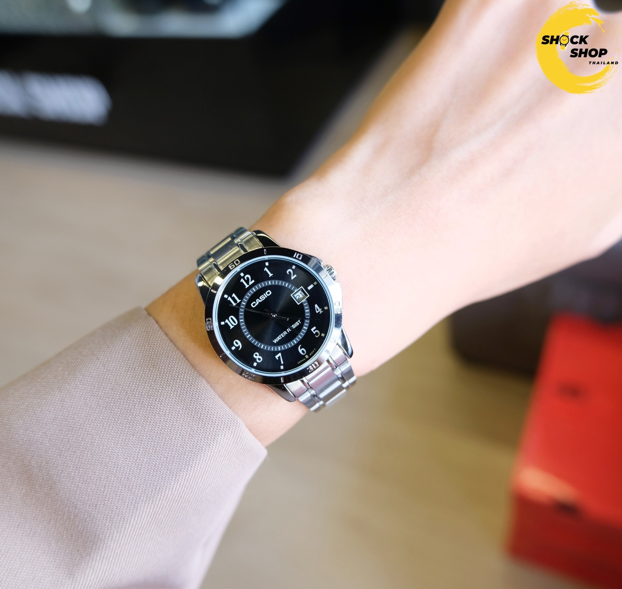 นาฬิกาผู้หญิง CASIO รุ่น LTP-V004D-1B คาสิโอ