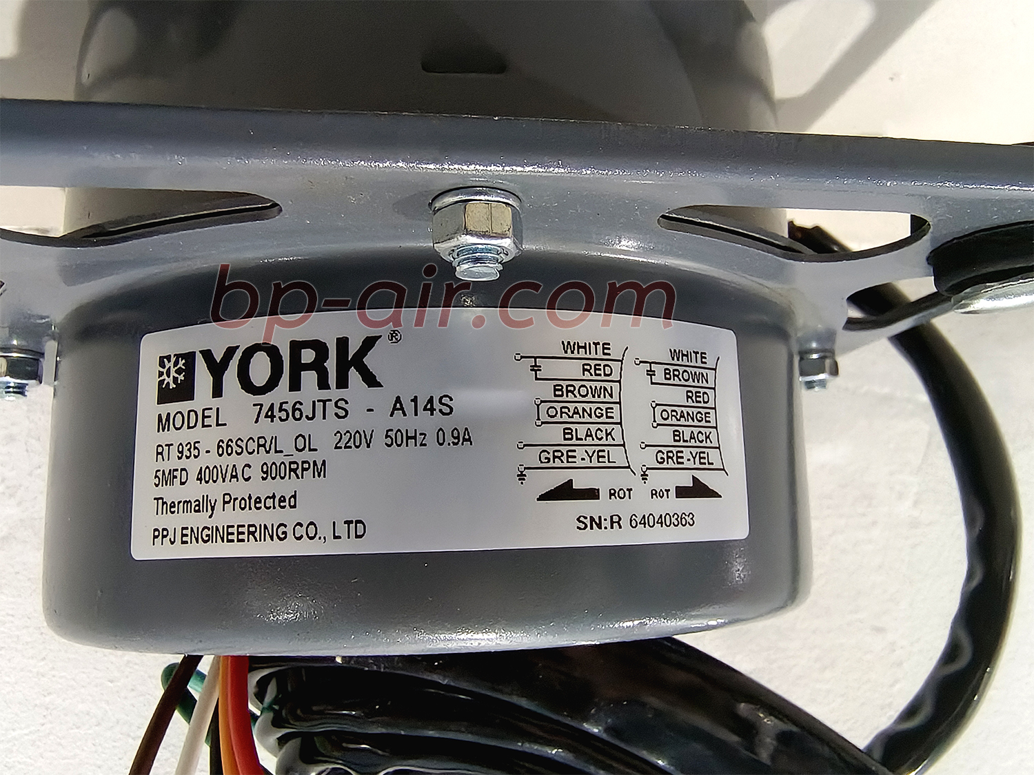 มอเตอร์แอร์ YORK 7456JTS-A14S