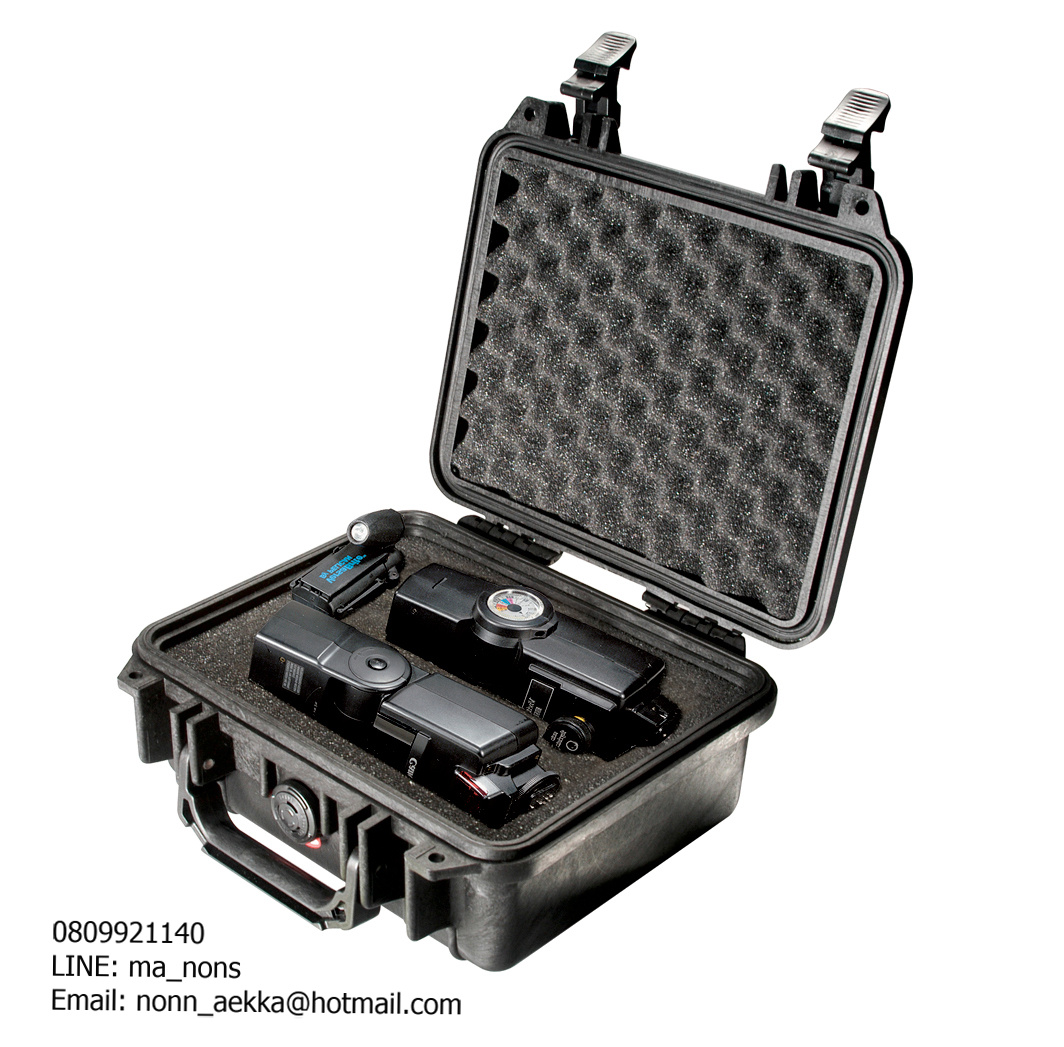 PELICAN 1200 CASE WITH FOAM - BLACK - Pelican Thailand