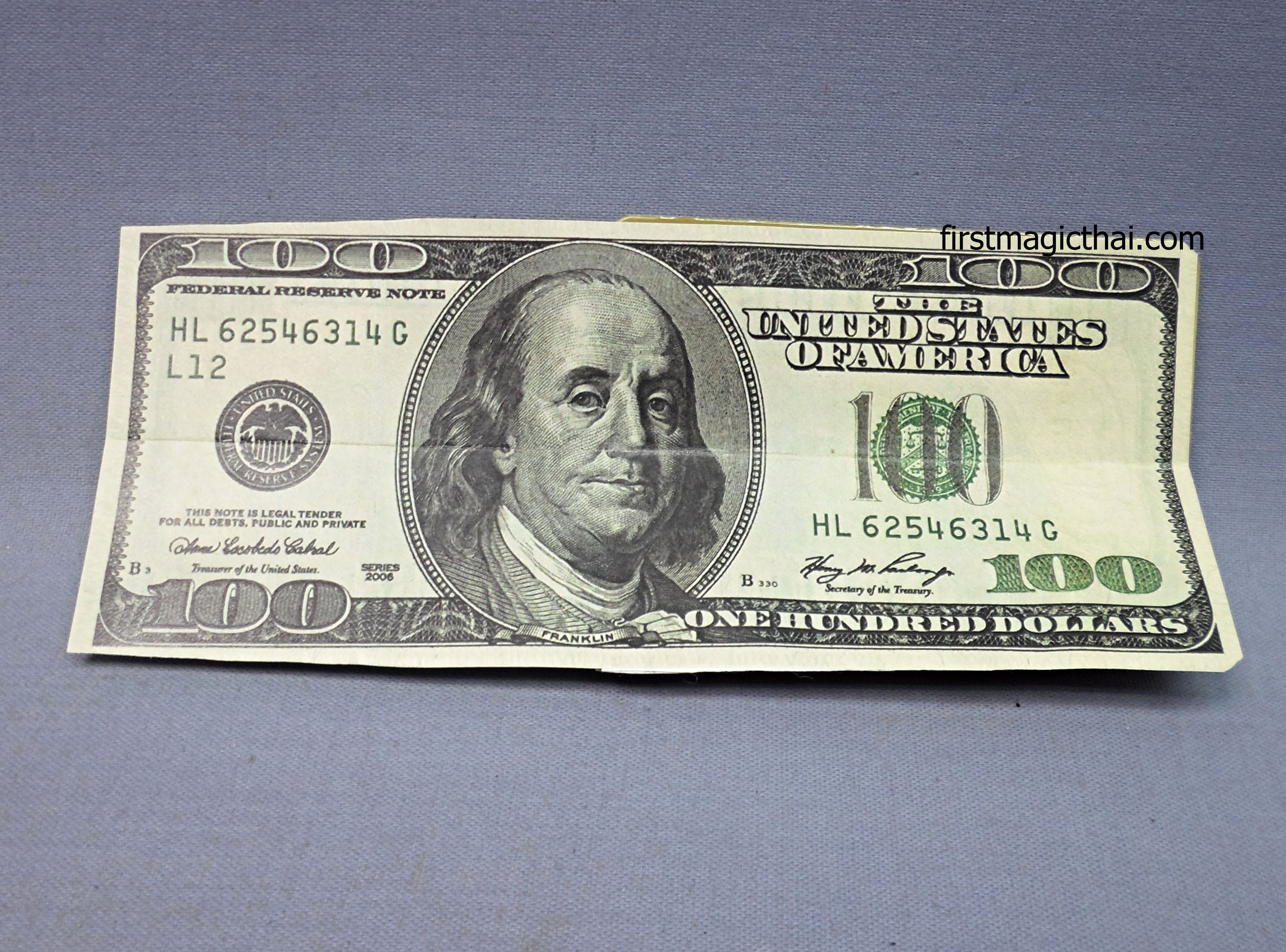 แบงค์เป็นบัตรเครดิต รุ่น2 (new2019) / Dollar to Credit Card 2.0