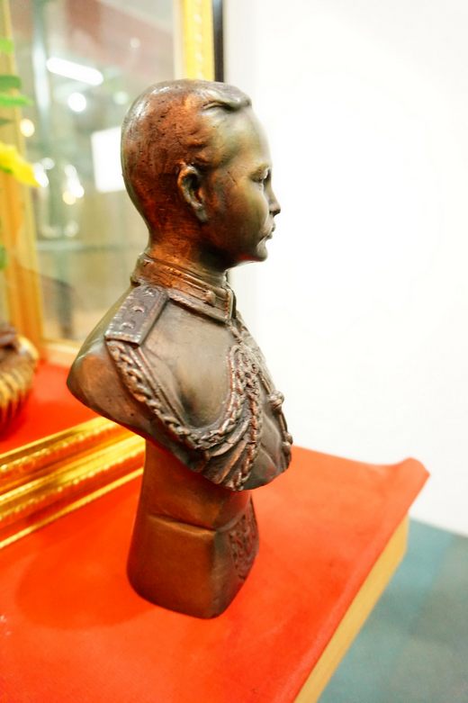 พระบรมรูป รัชกาลที่5 ชุดทหาร ครึ่งท่อน 5นิ้ว