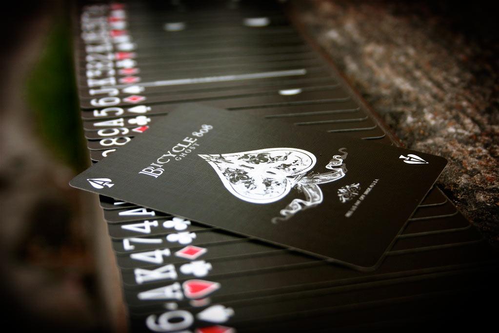 Bicycle Black Ghost Second Edition Playing Cards