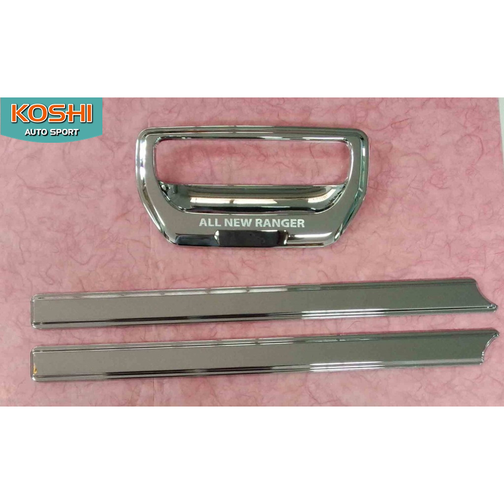 คิ้วท้ายชุบโครเมี่ยม Ford Ranger 2012-15 lekone