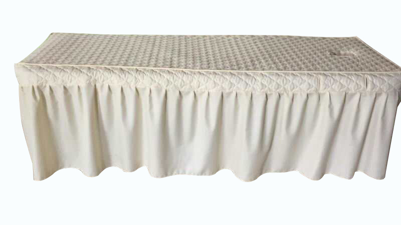 ผ้าคลุมเตียงสปา Luxury quilted design size 186x75x60 cm