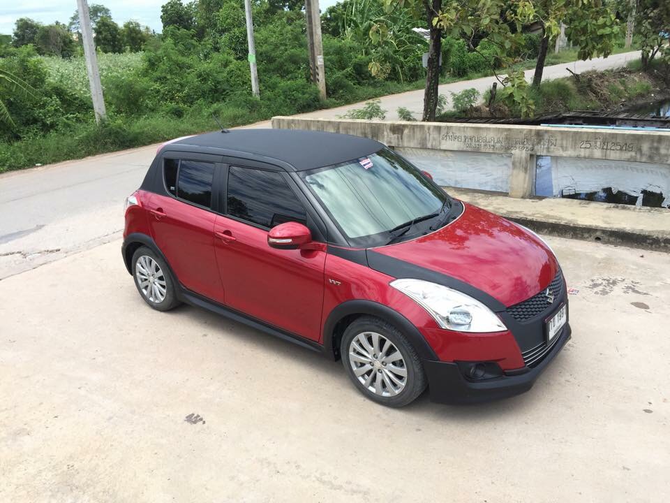 Suzuki Switf 2015 By BK V2+ท่อ+ไฟ LED