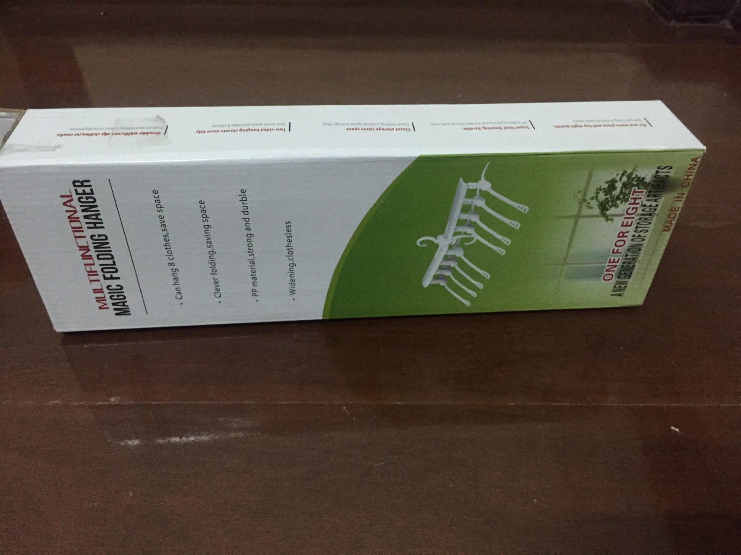 ไม้แขวนเสื้อ พับได้ หมุนได้ 360 องศา ที่แขวนเสื้ออเนกประสงค์