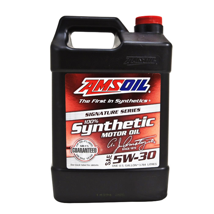 น้ำมันเครื่องสังเคราะห์ 100% AMSOIL รุ่น 5W-30 Signature series ขนาด 3.784 ลิตร