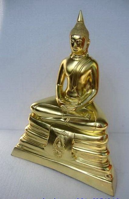 หลวงพ่อโสธร 9 นิ้ว เนื้อทองเหลือง ปิดทองแท้