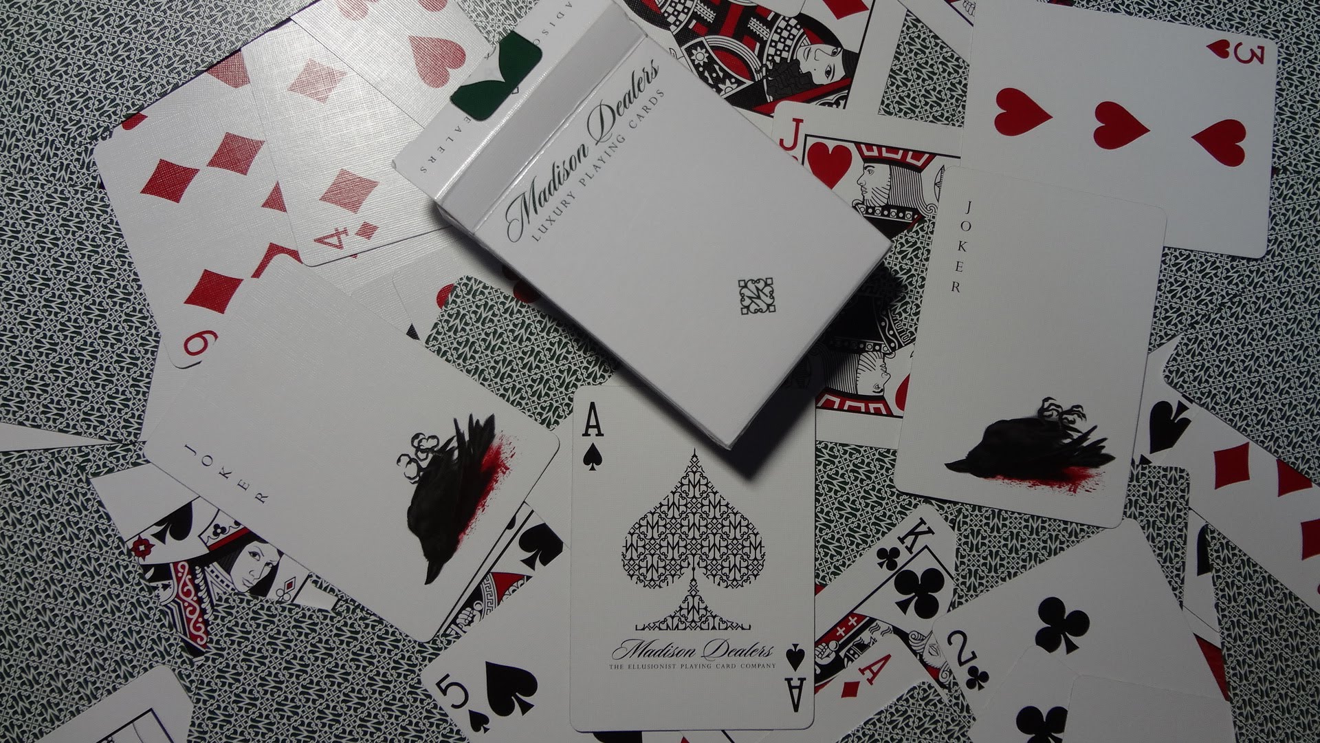 Green Daniel Madison Playing Cards