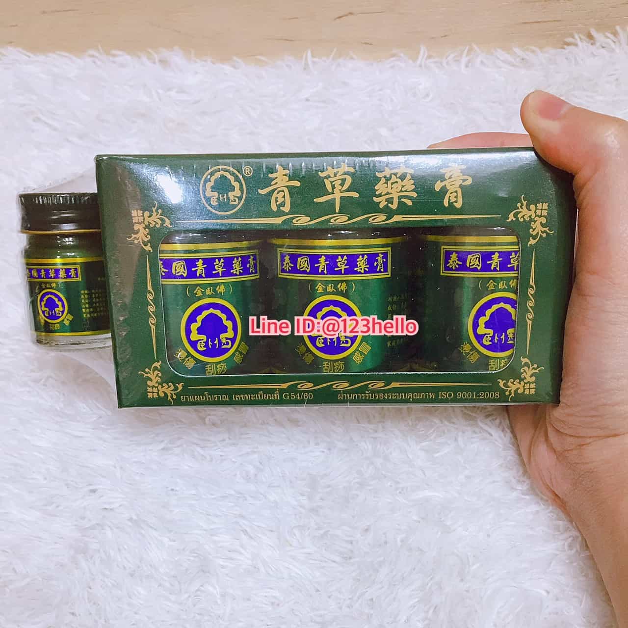 PHOHERB HERBAL WAX ยาหม่อง ตราโพธิ์เฮิร์บ ขนาดบรรจุ 3 ขวด ขวดละ 50 กรัม