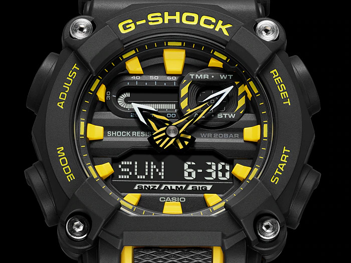 CASIO G-SHOCK นาฬิกาผู้ชาย รุ่น GA-900A-1A9 ซีรีส์ GA-900 จีช็อค