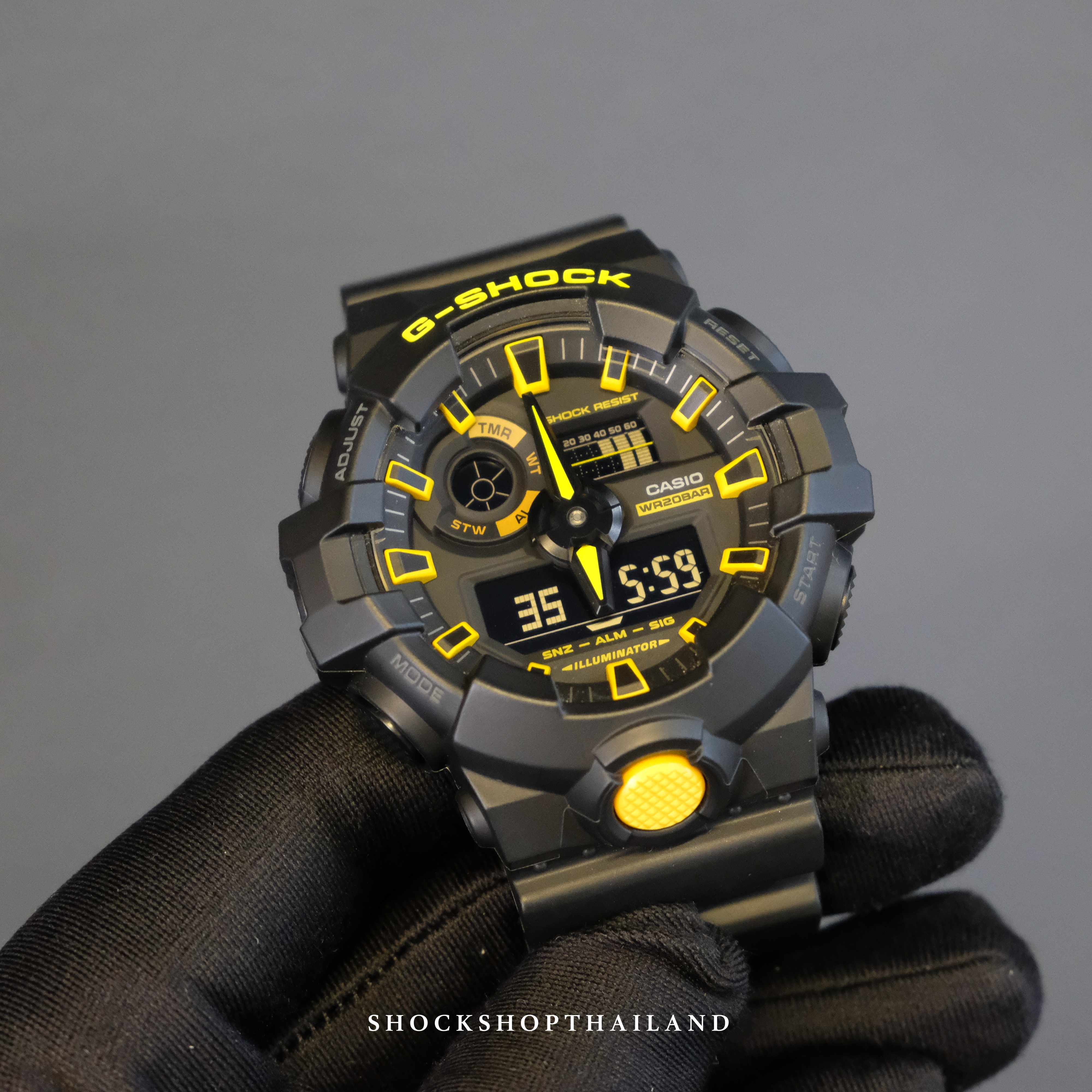 นาฬิกาผู้ชาย Casio G-Shock รุ่น GA-700CY-1A ซีรีส์ GA-700 จีช็อค