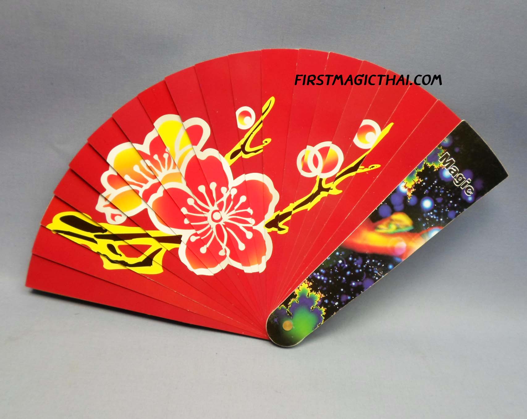 พัดเปลี่ยน 8ลาย / 8 colors change fan