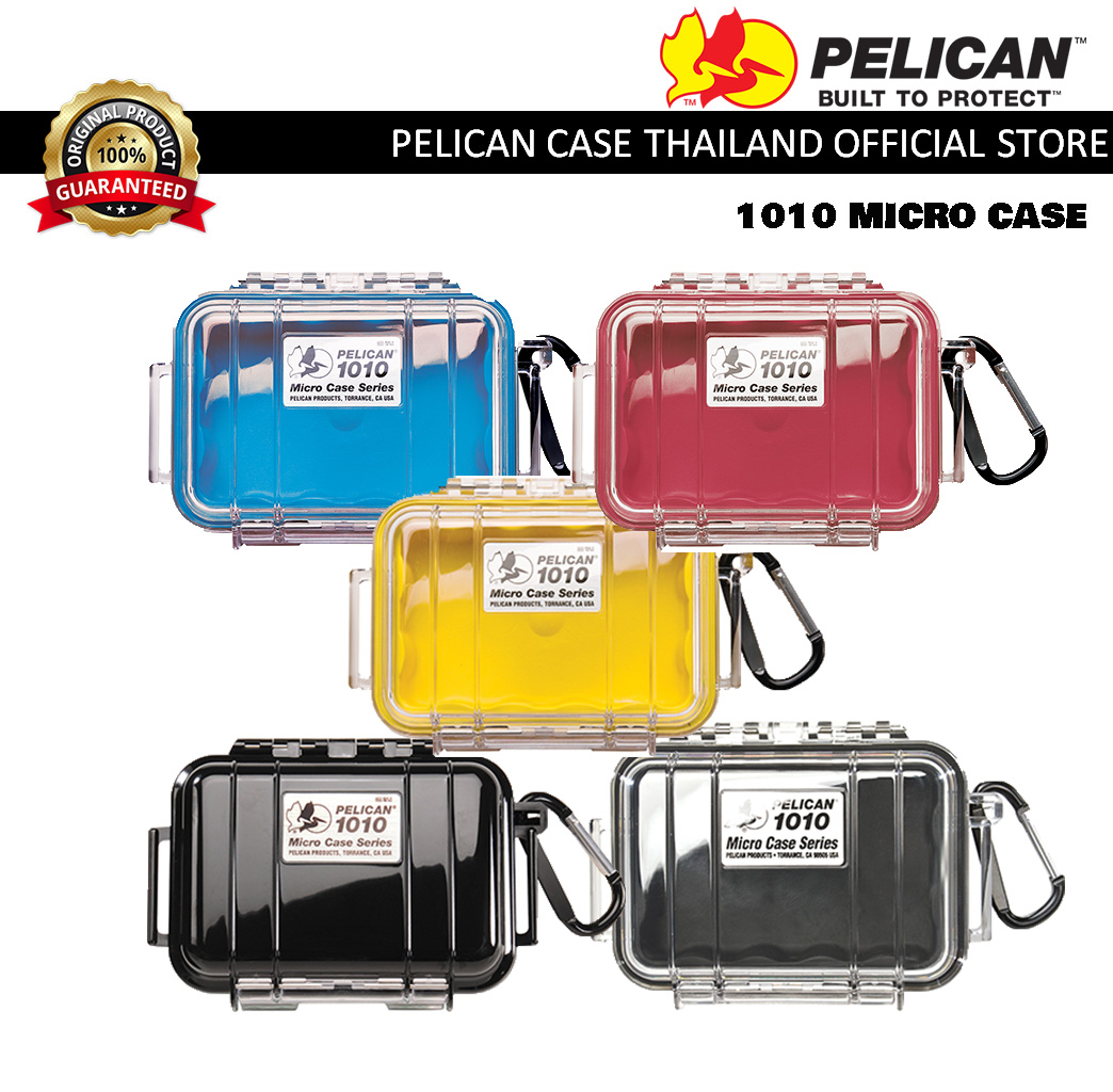 PELICAN 1010 MICRO CASE, Black/Clear