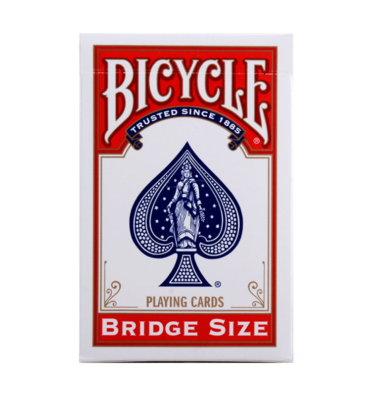 Bicycle Standard Bridge Red Size Playing Cards