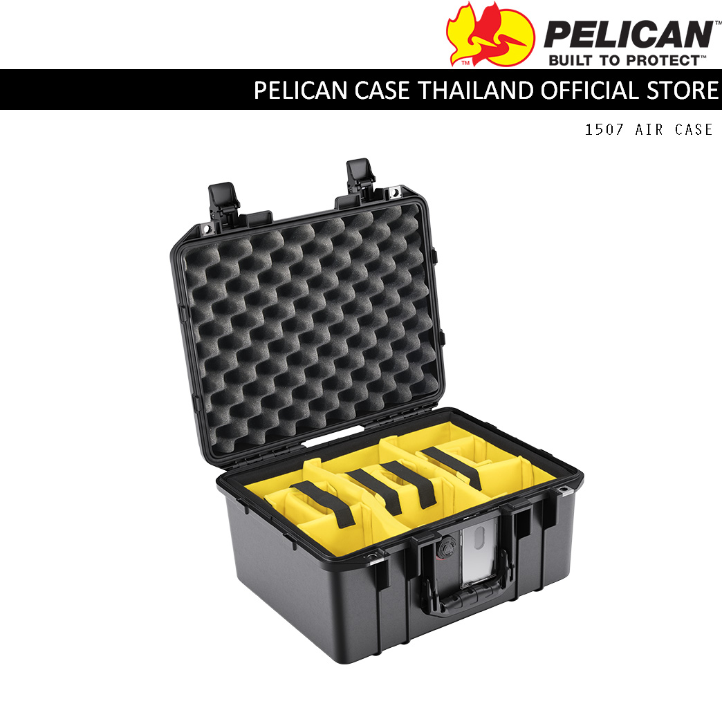 PELICAN 1507 Air with Divider - Black