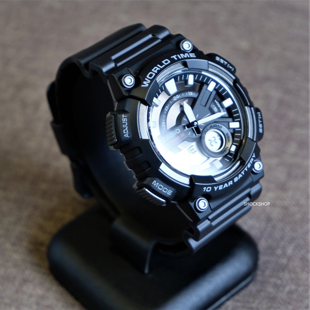 นาฬิกาผู้ชาย Casio รุ่น AEQ-110W-1AV คาสิโอ