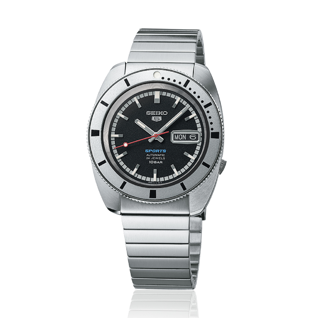 นาฬิกาผู้ชาย SEIKO 5 Sports ‘Ash Blue’ 1968 Limited Edition รุ่น SRPL05K ไซโก
