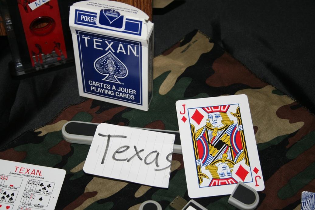 Texan Palmetto Playing Cards (Blue)