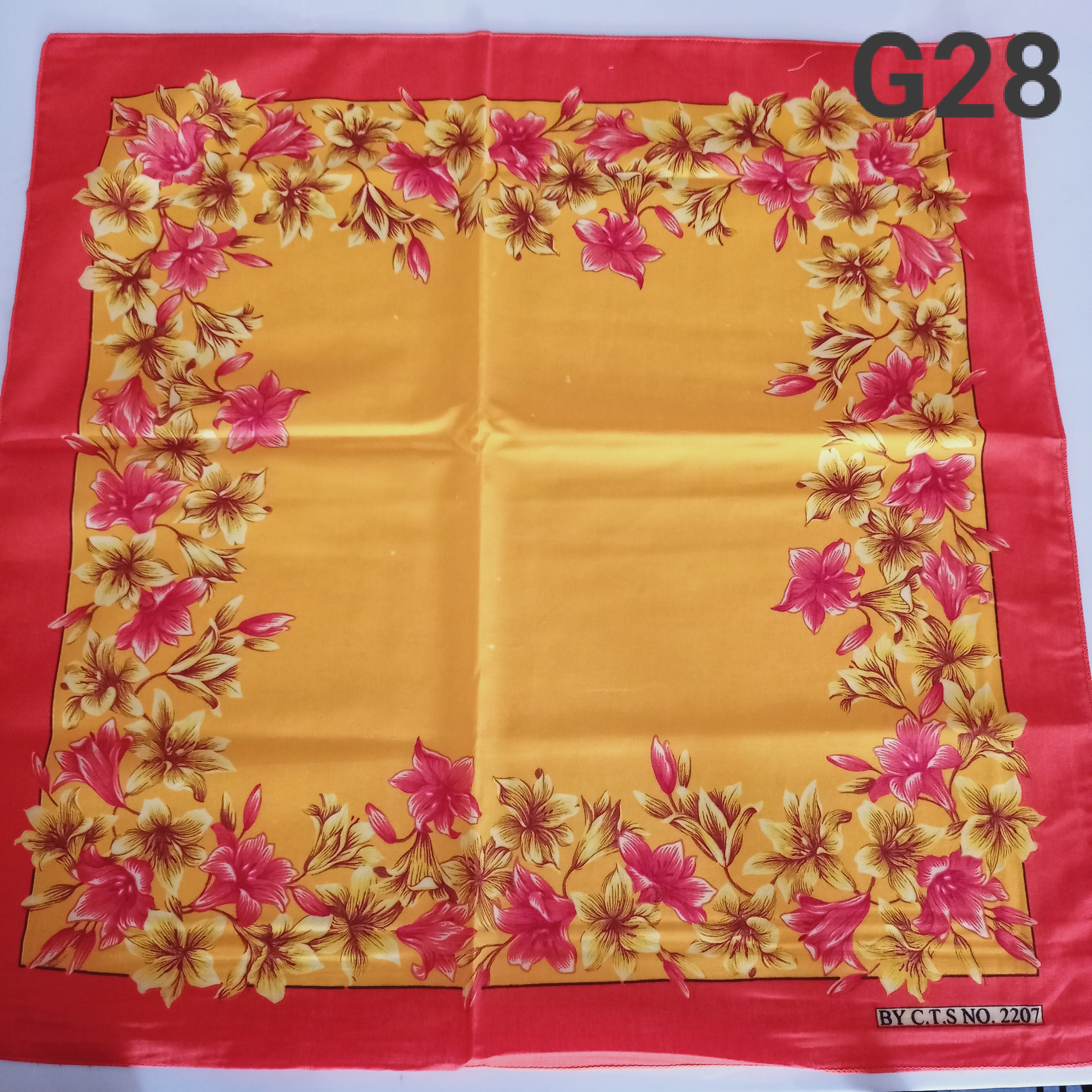 ผ้าเช็ดหน้า คอตตอน Catton G28
