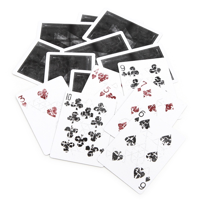 The Triangles Prototype Playing Cards