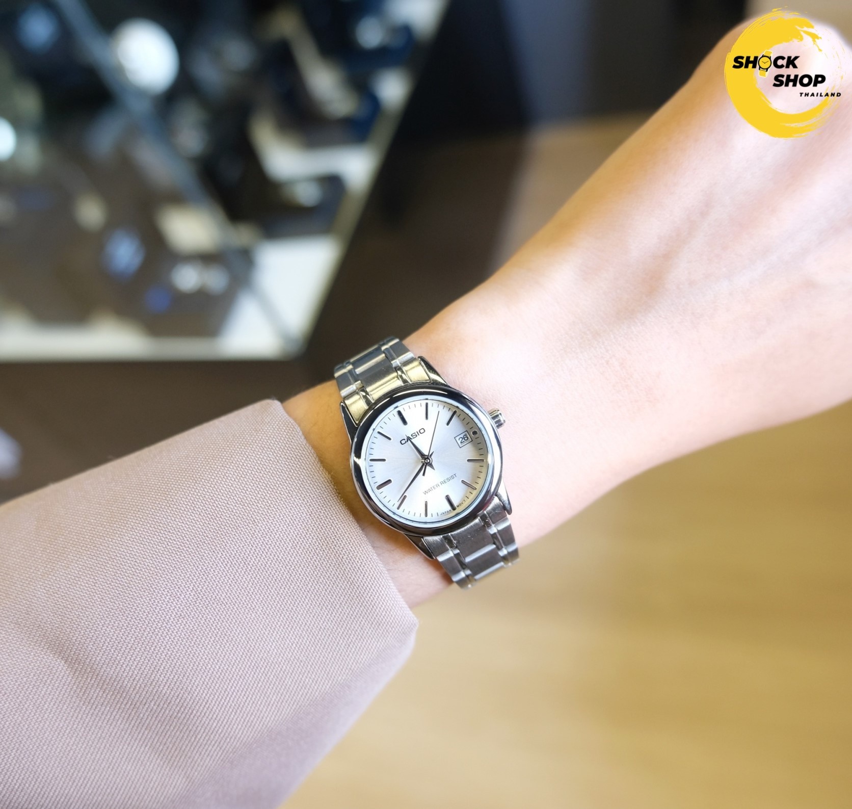 นาฬิกาผู้หญิง Casio รุ่น LTP-V002D-7A คาสิโอ