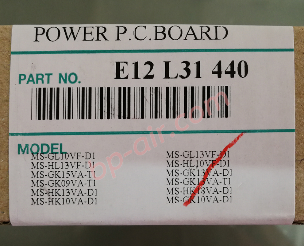 แผงบอร์ด Power P.C. E12L31440