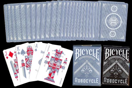Bicycle Robocycle Playing Cards (Blue)