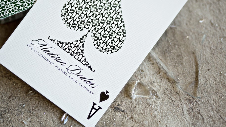 Green Daniel Madison Playing Cards